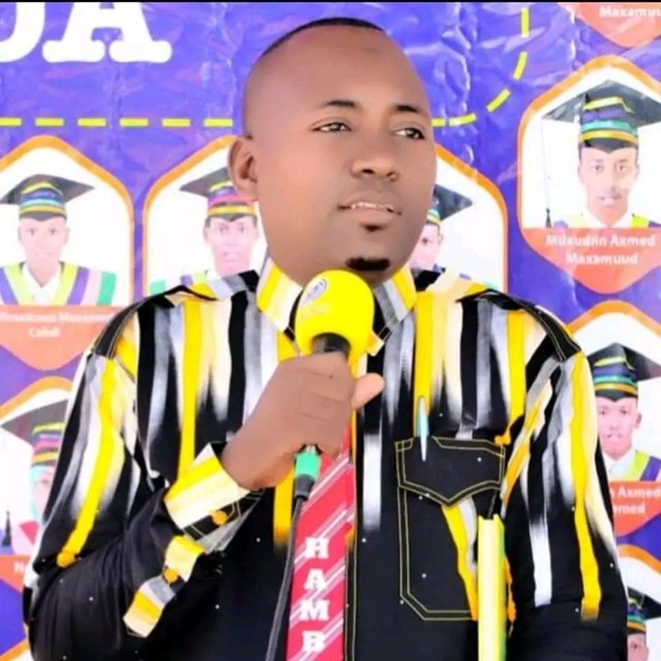 Al-Hudda Academy founder speaking at a school event